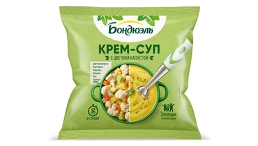 Изображение товара Смесь овощная Бондюэль крем-суп с цветной капустой замороженная 350&nbsp;г