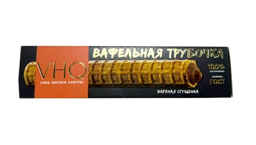 Трубочка вафельная VHQ с вареной сгущенкой 16,4% 35 г