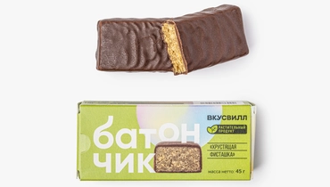 Батончик "Хрустящая фисташка", веган