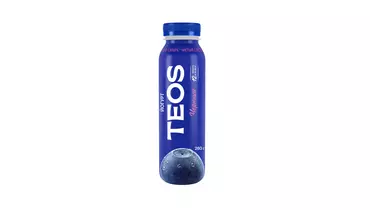 Изображение товара Йогурт питьевой Teos Актив Черника 1,8% 260 г натуральный низкожирный