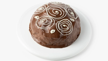 Изображение товара Торт бисквитный "Большая черепаха" со cметанным кремом