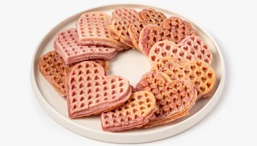 Вафли сердца, зам.