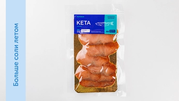 Кета холодного копчения ломтики, 150 г