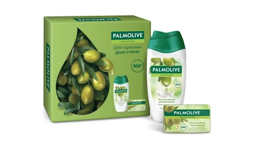 Изображение товара Подарочный набор Palmolive Увлажнение гель-крем для душа и мыло 340 г