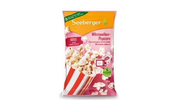 Изображение товара Попкорн Seeberger сладкий для микроволновой печи 90 г