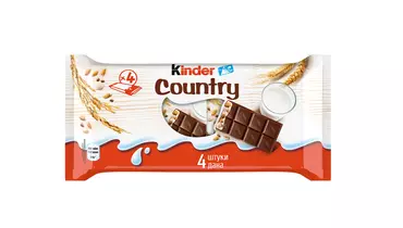 Изображение товара Шоколад Kinder Country с злаковой начинкой 94 г