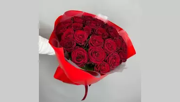 Букет из&nbsp;25 красных роз FMART by flowwow