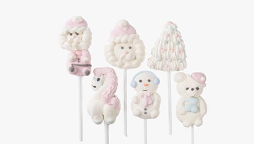 Маршмеллоу на палочке "Новогодняя коллекция", 1 шт.