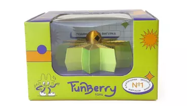 Сувенир Funberry toys 3D Елка-звезда складная цветная