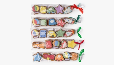 Пряники-мини имбирные "Для мальчиков"