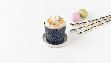 Кулич-кекс творожный с&nbsp;миндальными лепестками