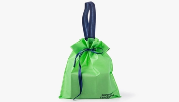 Сумка мини для&nbsp;хранения и&nbsp;подарков, зеленая