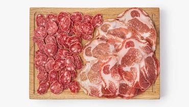 Ассорти "Фуэт и&nbsp;Коппа", сыровяленое, нарезка