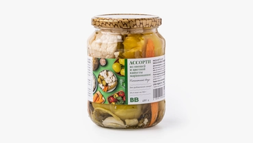 Ассорти из&nbsp;овощей и&nbsp;цветной капусты, маринованное (острое)