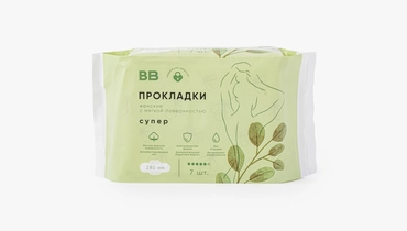 Прокладки женские с&nbsp;мягкой поверхностью Супер, 7 шт