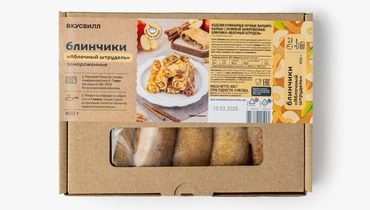 Блинчики "Яблочный штрудель", зам.