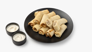 Изображение товара Семейная порция блинчиков с курицей и сметаной 12 шт быстрое блюдо