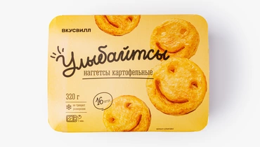 Наггетсы картофельные "Улыбайтсы", зам.