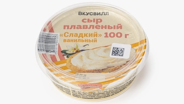 Сыр плавленый "Сладкий" ванильный, 100 г