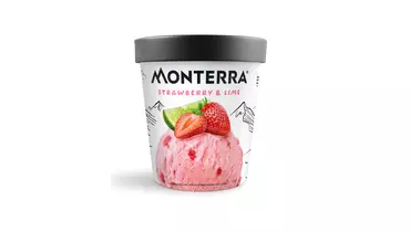 Изображение товара Мороженое Monterra Клубника Лайм 480 мл