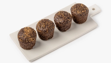 Булочка "Бородинская", 4 шт