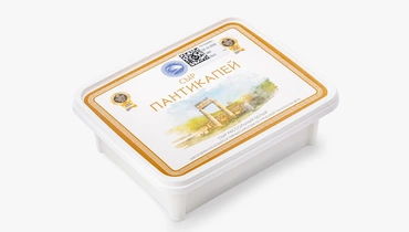 Изображение товара Пантикапей сыр из овечьего и козьего молока 200 г белый рассольный