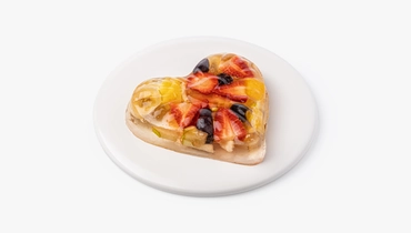 Изображение товара Десерт Желе фруктово-ягодное с кусочками свежих фруктов и ягод