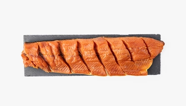 Изображение товара Кета юкола холодного копчения 250 г натуральный рыбный деликатес