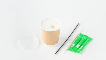 Изображение товара Кофе "Кофейный дуэт" на миндальном напитке, кафе