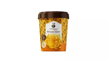 Изображение товара Мороженое Айсберри сорбет Южный манго 350 г