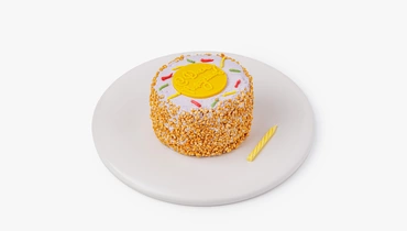 Торт "Бенто" с&nbsp;клубникой (С Днем Рождения)