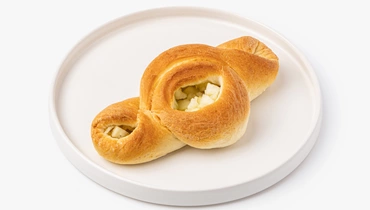 Булочка с&nbsp;яблоком (постная)