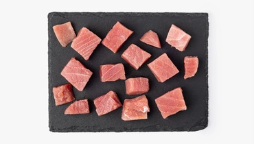 Изображение товара Тунец желтоперый слабосоленый кусочки, 150&nbsp;г