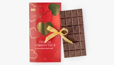 Шоколад молочный "Повод улыбнуться", 60 г
