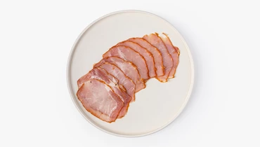 Карбонад свиной сырокопченый, нарезка