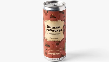 Изображение товара Лимонад Вишня-гибискус с перцем чили 320 мл