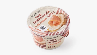 Сыр плавленый с&nbsp;ветчиной, 180 г