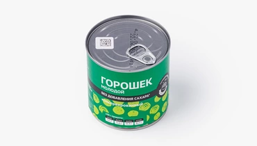 Изображение товара Молодой горошек консервированный без добавления сахара 240 г