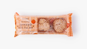 Изображение товара Печенье Зимний апельсин с цитрусовым вкусом и пряным акцентом