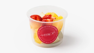 Фруктовый микс (груша, апельсин, клубника), 160 г