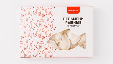 Пельмени рыбные из горбуши, 500&nbsp;г