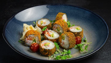 Краб-лосось темпура