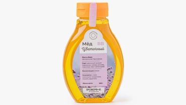 Мед натуральный цветочный, 340 г