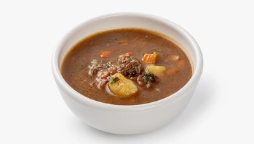 Шурпа с томлёной говядиной