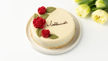 Торт муссовый "Любимой" два шоколада