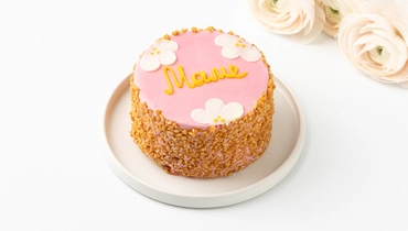 Торт бенто "Нежность" с клубникой