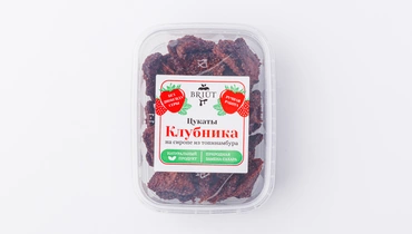 Цукаты из клубники на сиропе топинамбура, 80 г
