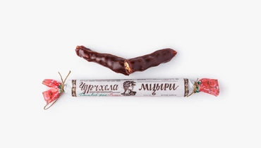 Изображение товара Чурчхела вишневая с грецким орехом натуральное восточное лакомство 100 г