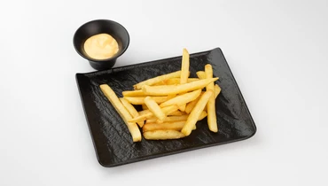 Изображение товара Картофель фри с сырным соусом - хрустящая закуска для любого повода