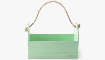 Изображение товара Бокс ящик большой подарочный мятный